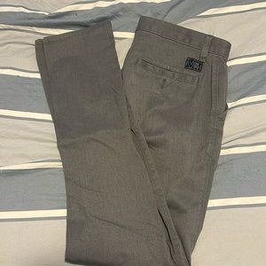 Vans men's light grey chinos size 30